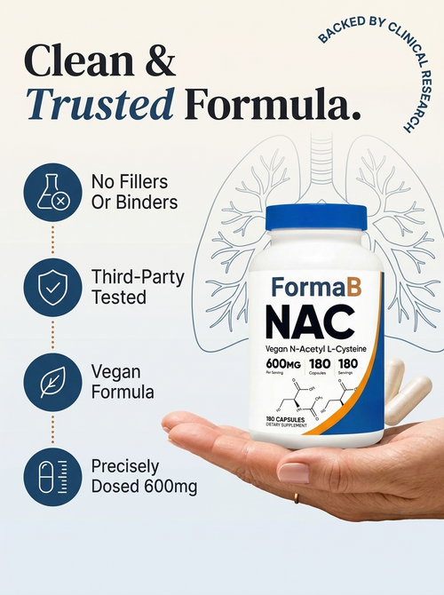 FormaB - NAC Lung supplemet 600mg