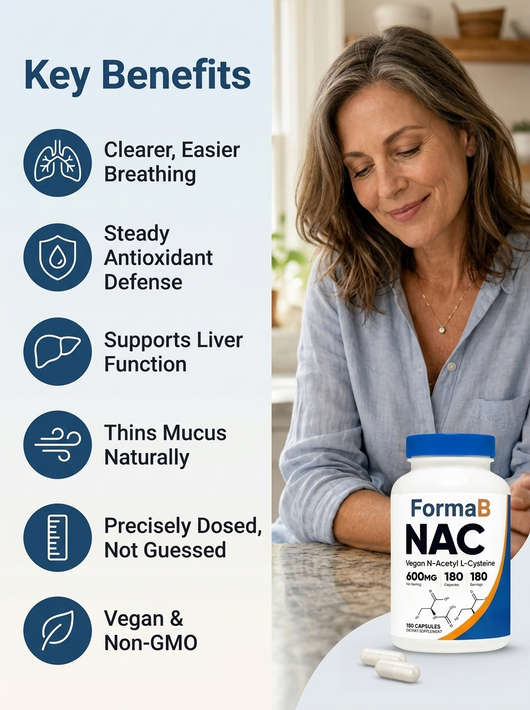 FormaB - NAC Lung supplemet 600mg